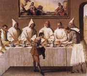 St Hugo of Grenoble in the Carthusian Refectory